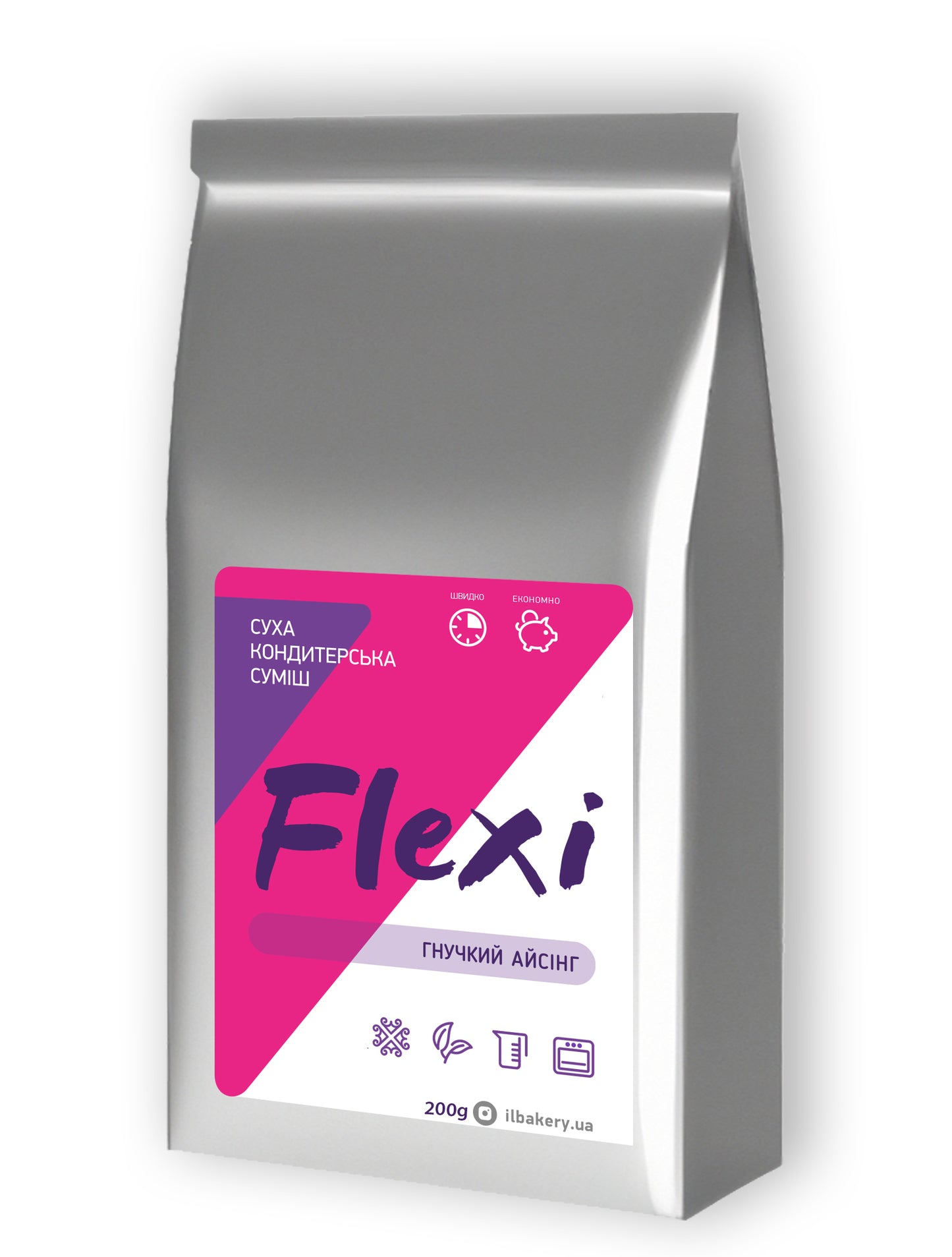 FLEXI: суміш для декору (гнучкий айсінг)