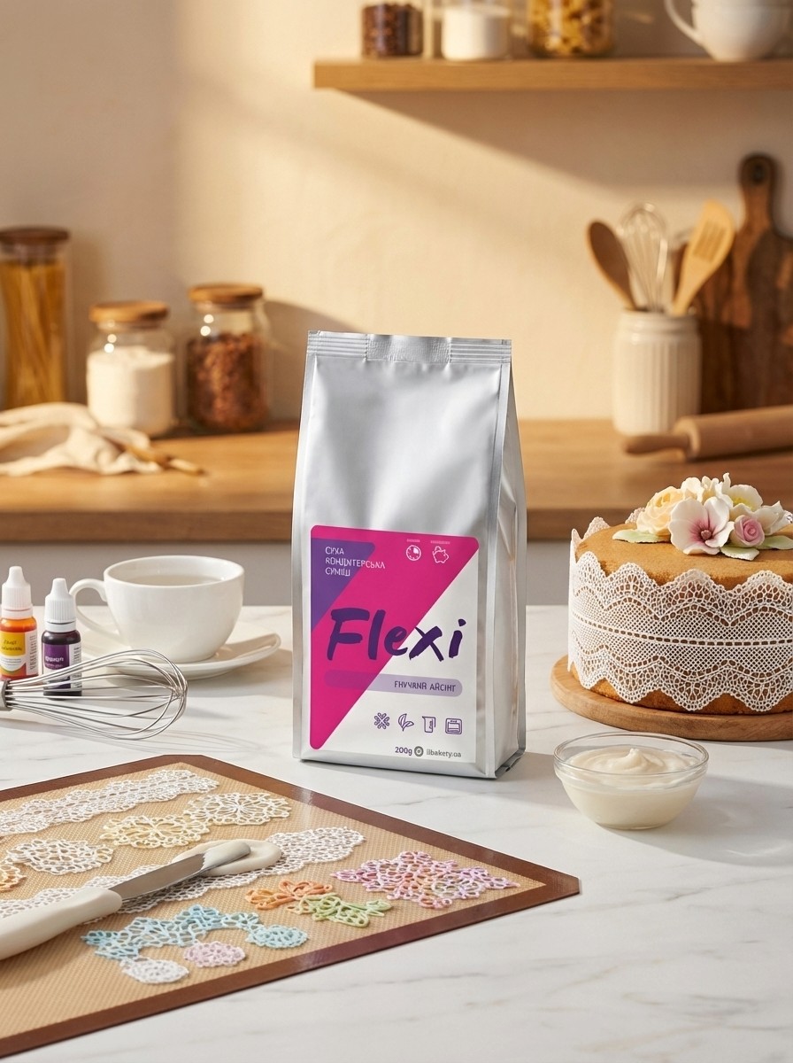 FLEXI: суміш для декору (гнучкий айсінг)